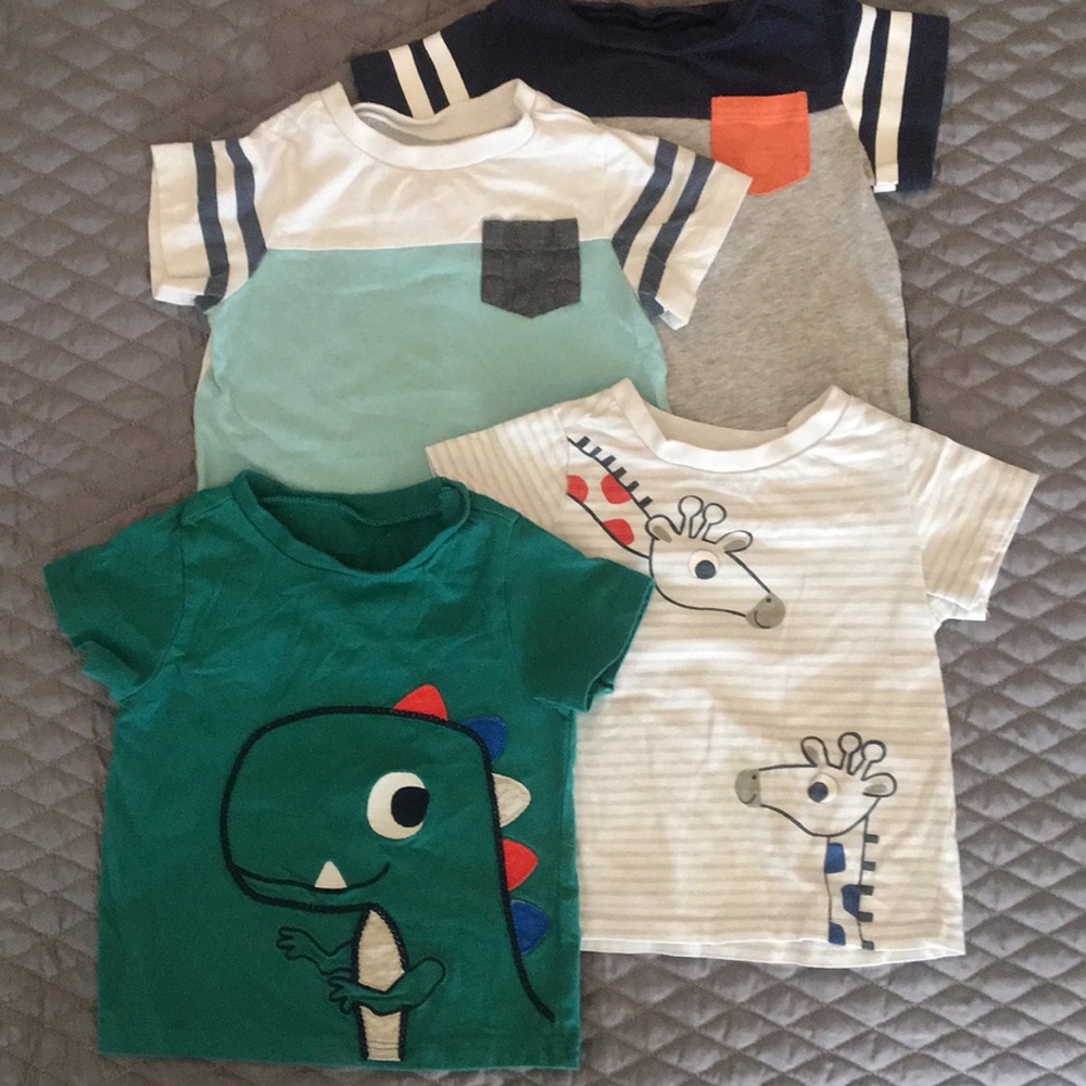 First Impressions Shirts 18 months lot of 4